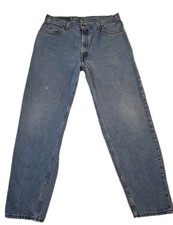 Vintage Levi's 560 Loose Jeans Men's 36x32* Blue Tapered Baggy USA Made 90s