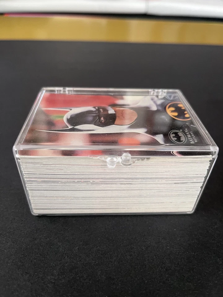 Juego completo de tarjetas coleccionables de película Batman Returns Premium Stadium Club (Topps 1992) Foto 4 de 4