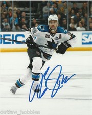 San Jose Sharks Dan Boyle Signed Autographed 8x10 Photo COA