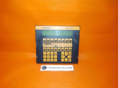 Lauer Pcs095 Control Console / Version: Pg 095.508.C