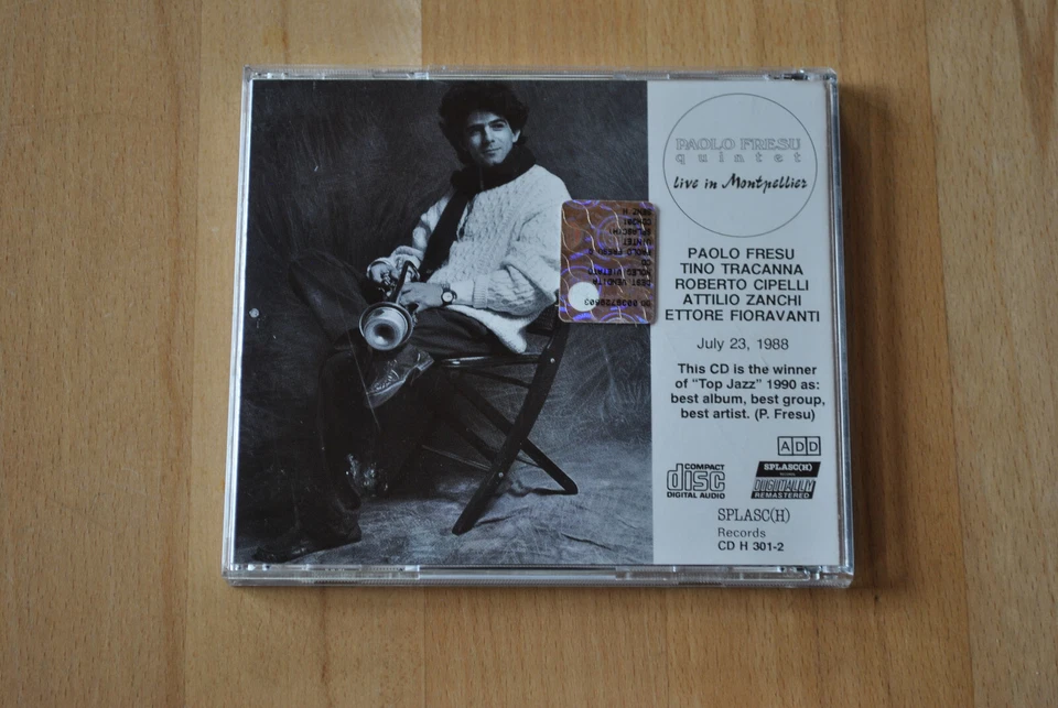 AB Paolo Fresu Quintet Live In Montpellier CD Splasc(h) Records CD H 301-2 Italy - Bild 2 von 2