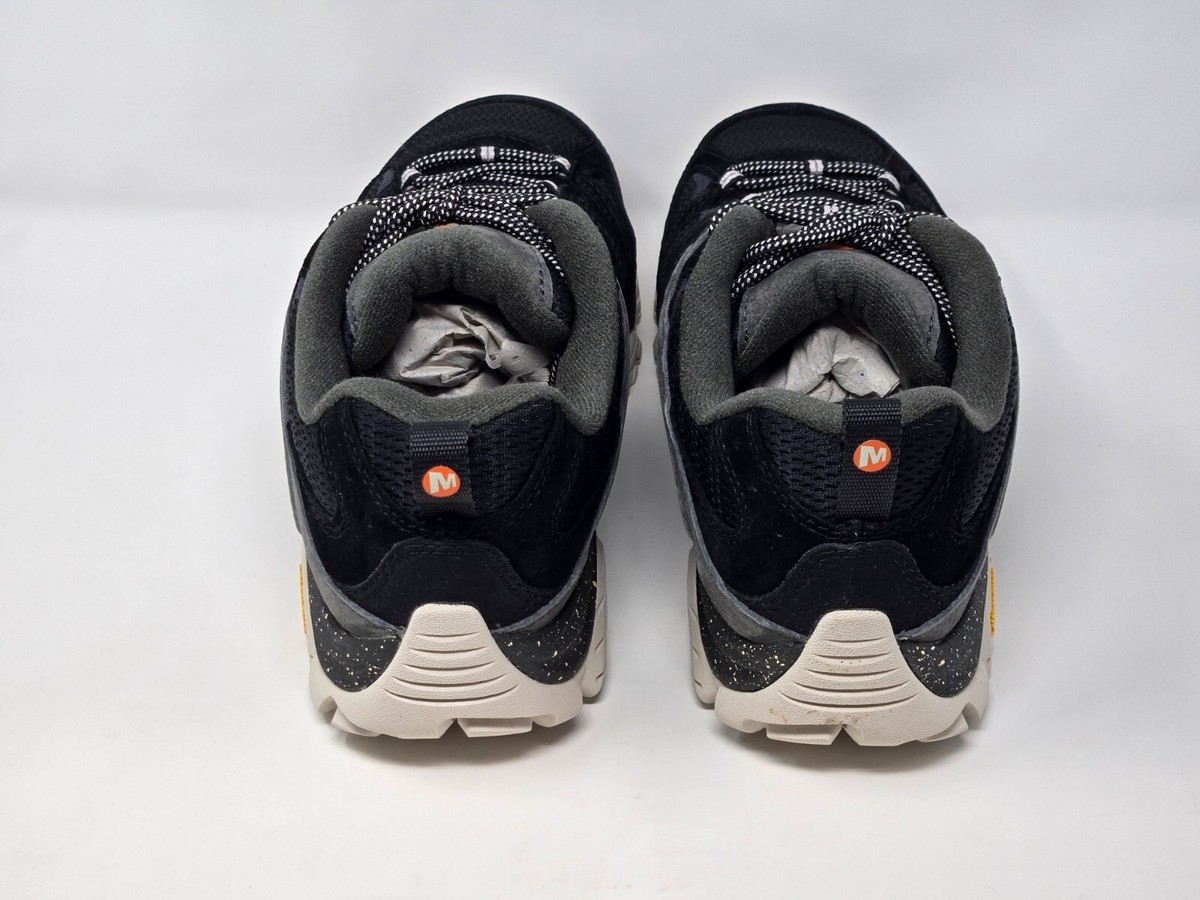 Merrell Moab 3 Hiking Shoes Mens 8W Black/Beige Vibram Lace Up Outdoor J036281W 952b2cdc-3cf8-410d-b201-  main image 2