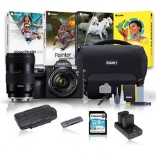 Sony Alpha a7 III Mirrorless Camera with 28 to 70mm and 17 to 50mm Lens Bundle