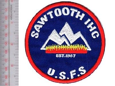 Hot Shot Wildland Fire Crew USFS Idaho Sawtooth Hotshots IHC National Forest