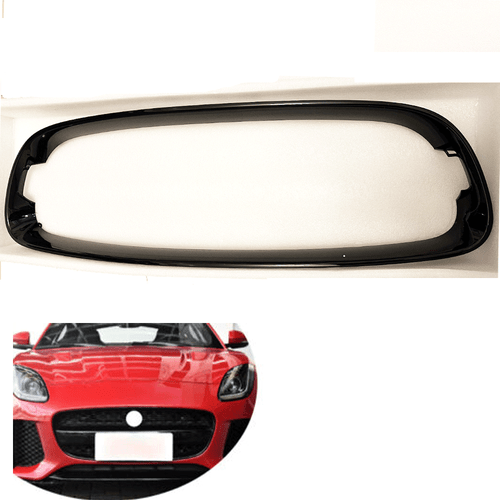 Front Bumper Grille Surround Molding Fit Jaguar F-Type 2014-2017 T2R5053 Black - Picture 1 of 14