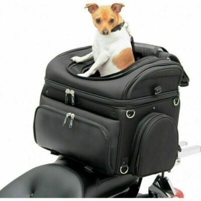 Saddlemen PC3200C Convertible Pet dog Carrier motorcycle black