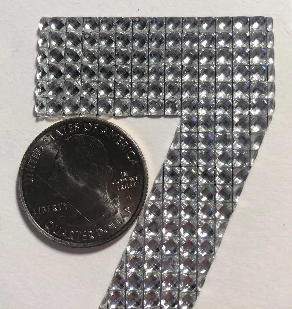 GIANT SILVER RHINESTONE LETTER “Z” Stickers(1pc)JoAnn’s•Name•Initial •Label•Last eBay