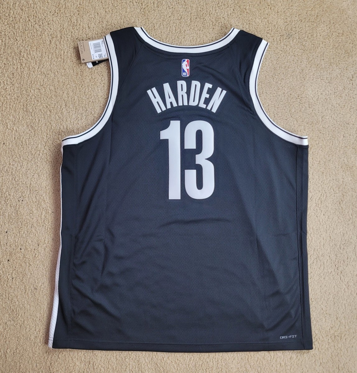 NBA ジェームズ ハーデン ジャージ NIKE XL New NIKE NBA Brooklyn Nets 13 James Harden Swingman Men XXL | eBay