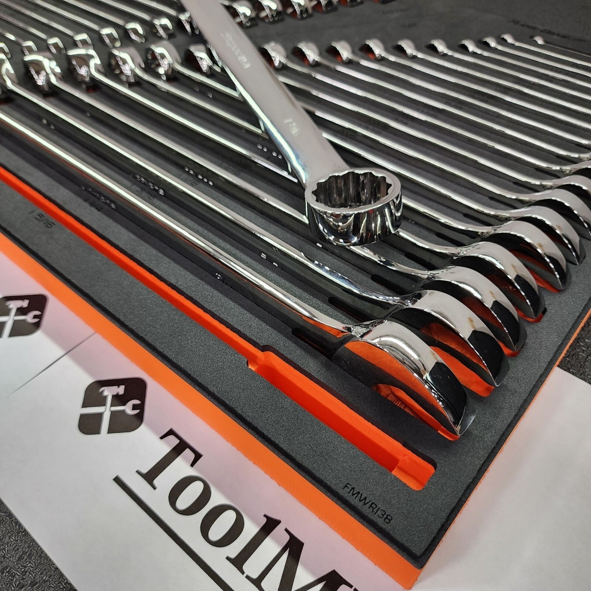 Snap-on Tools ORANGE 38-Piece Master Flank Drive Plus Wrench Set