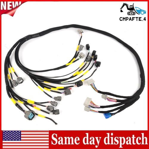 Engine Wiring Harness For Honda Civic Integra B16 B18 D16 OBD2 Budget D