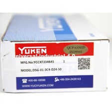 NEW Yuken DSG-01-3C4-D24-50 Solenoid Valve