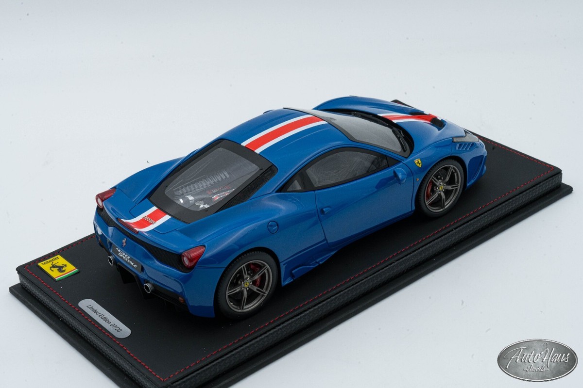 フェラーリ BBR 458スパイダー BBR Deluxe 1:18 Ferrari 458 Spider in Matte Green (#03/20