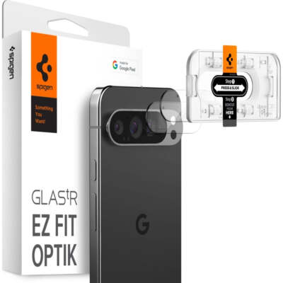 2x Kameraglas für Google Pixel 9 Pro XL Spigen Displayschutzglas Transparent