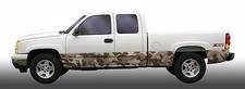 Deer Duck Goose Pheasant Camo Rocker Panel Graphic Decal Wrap Kit Truck Suv