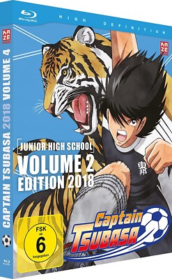 Captain Tsubasa 2018 - Box 4 - Junior High School - Vol.2 - Blu-Ray - NEU&OVP