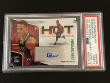 2020-21 Panini Hoops Desmond Bane Hot Signatures Rookies Green RC PSA 9 MINT 🔥