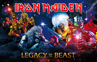 Stern Iron Maiden Pinball Machine Translite Alternate Artwork