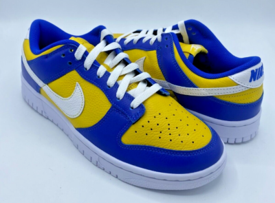 Nike Dunk SB Low ホワイト/イエロー/ネイビー Nike Dunk Low Blue Yellow White Men's 9 NBY | eBay