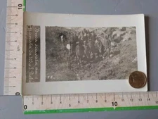 24/35/22) Military photo www1 Carso S.Pietro Bua excavated by a 305