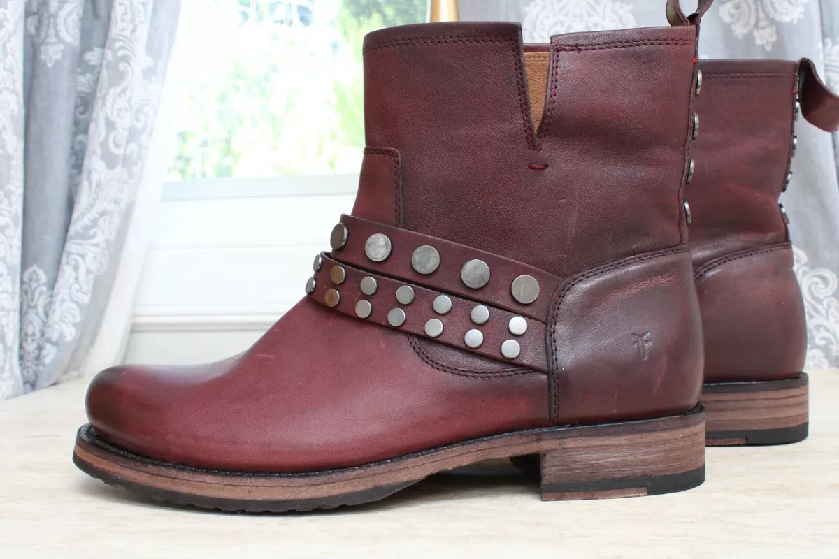 Plum colored best sale booties