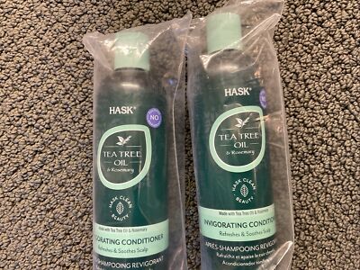 HASK TEA TREE OIL & ROSEMARY Hair Conditioner 12 oz L3B