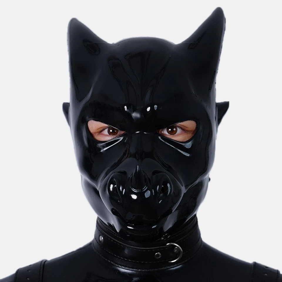 Furrjoi Silicone Evil Dragon Mask Role Play Headgear Furry Fetish Color Custom - Image 4 of 4