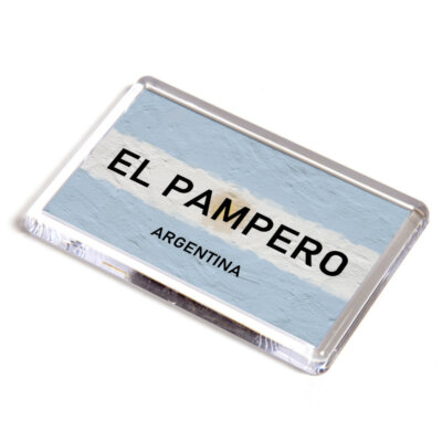 KÜHLSCHRANKMAGNET - El Pampero - argentinische Flagge