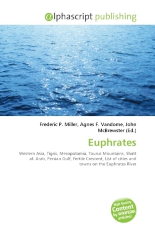 Frederic P. Miller (u. A.) | Euphrates | Taschenbuch | Englisch