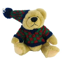 Hugfun International Teddy Bear Wearing Sweater and a Hat 
