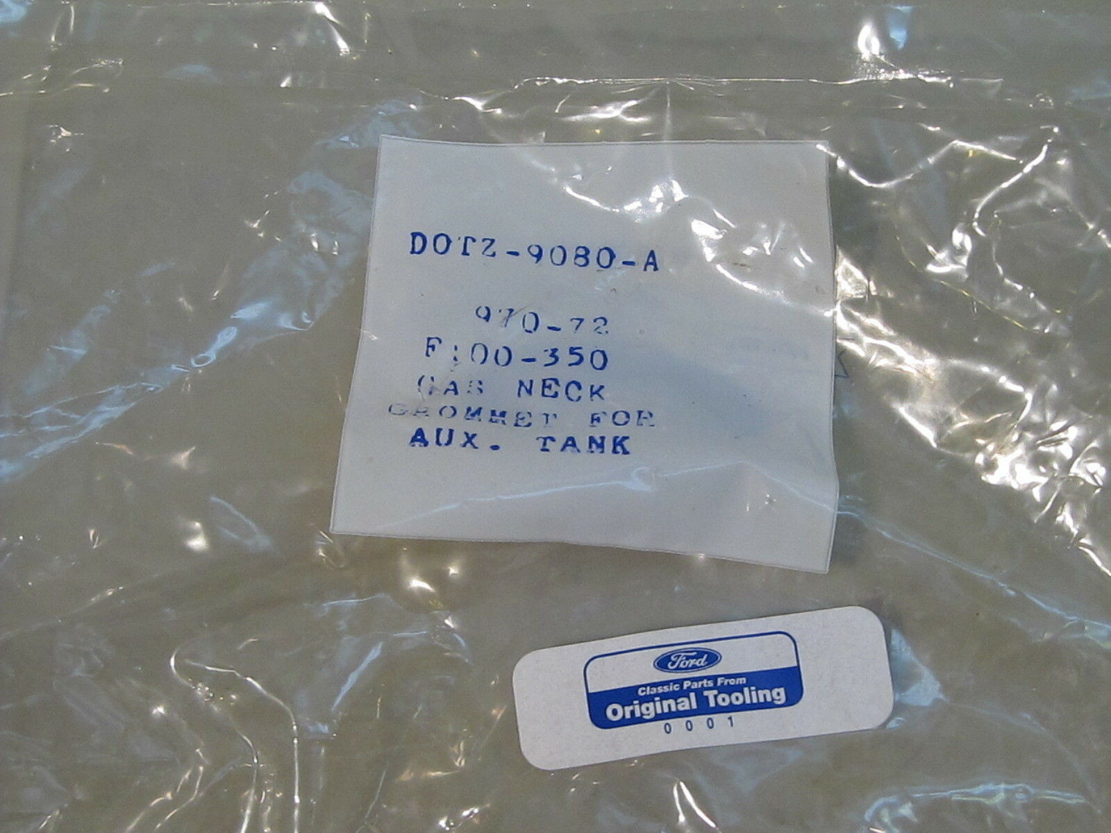 NEW 19701972 FORD F100/350 TRUCK AUXILIARY FUEL TANK FILLER NECK SEAL