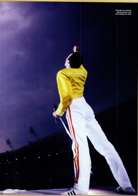 PTP36 MAGAZIN MINI BILD PIN UP 11X9'' FREDDIE MERCURY QUEEN