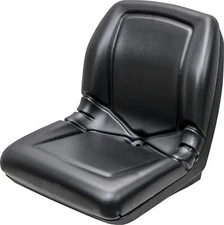 Black Seat Fits John Deere Gators & Mowers Toro Scag etc same as Milsco XB180