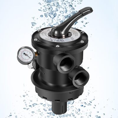 Hayward SP0714T Vari-Flo Control 1-1/2'' FIP Top Mount Multiport Valve Spx0714BA