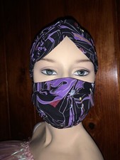 Maleficent Facemask And Headband Disney Headband Disney Villains Banana Turban
