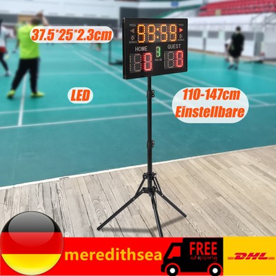 Freistehend LED Anzeigetafel Elektronische Scoreboard Score Keeper für Spielen