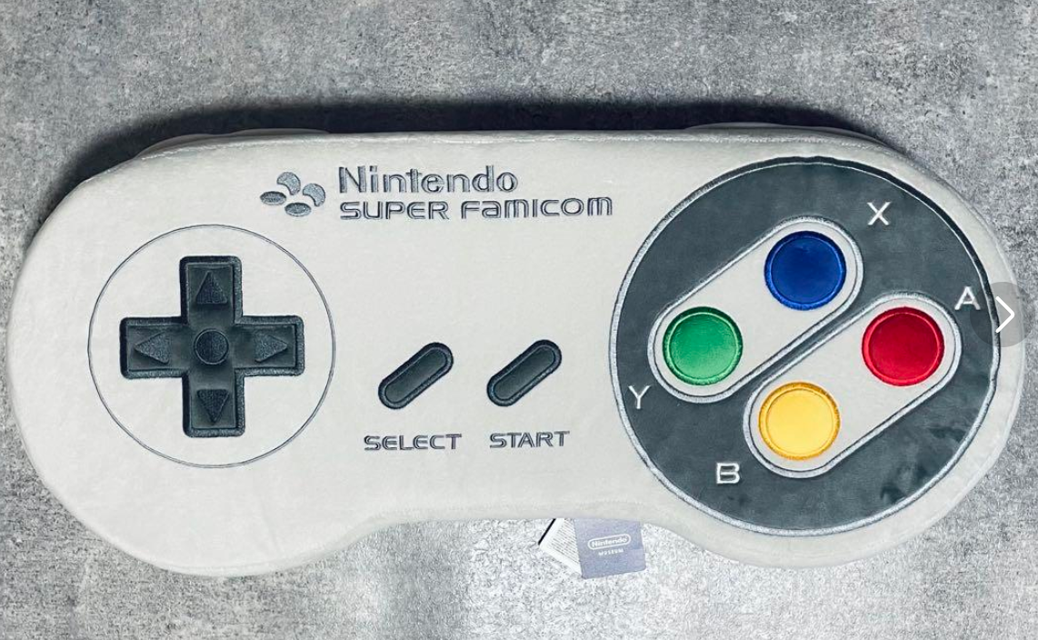 Nintendo Museum Super Famicom controller Cushion kyoto Japan 80cm
