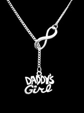 Daddy's Girl Necklace Gift Daughter Daddy's Little Girl Lariat Jewelry