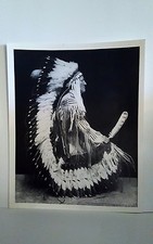 Native American Indian Photo of Charging Bear: Blackfoot Teton Sioux- size 10x8