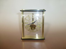 RARO OROLOGIO VINTAGE TEDESCO SCHELETRO TIPO BAGUETTE MOVIMENTO CARICA (GUARDA VIDEO)