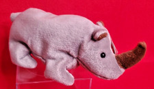 Ty Beanie Baby MWMT - SPIKE the Rhinoceros