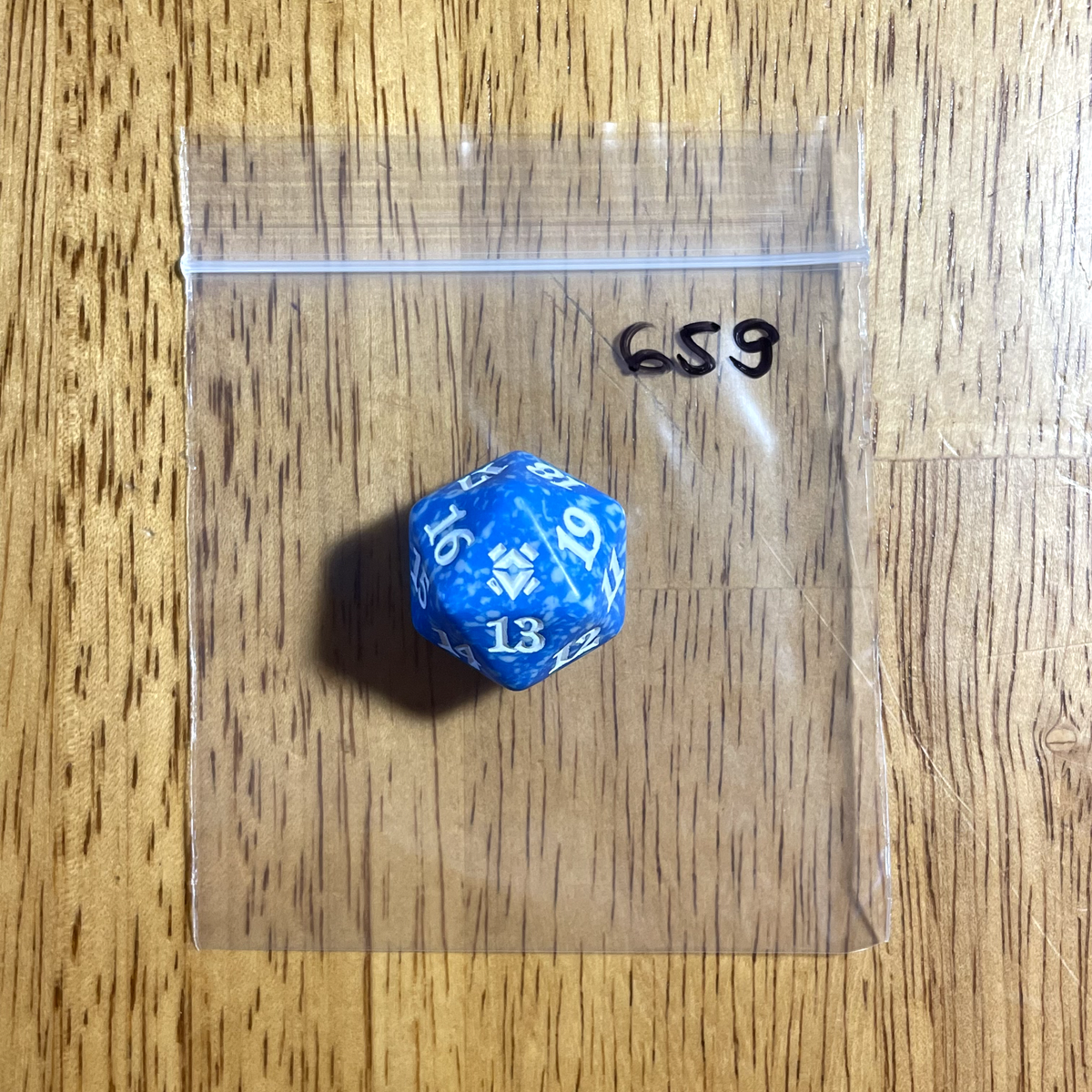 🎲 MTG d20 Spindown 20-sided Life Counter die dice Zendikar Rising ZNR Blue  659