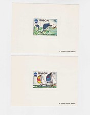 senegal 1976 plate die,set Sc 419/20 MNH        l1172