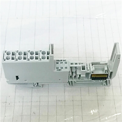 PILZ PSSu BP 1/8 C 312601 Electronic Module Periphery 8 Terminals Kd#C