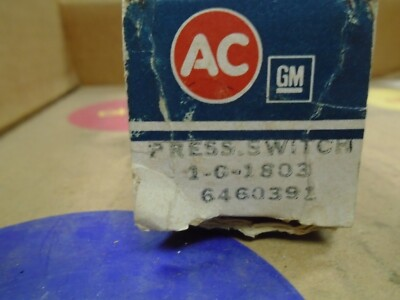 #ad #ad 6460391 G 1803 GENUINE AC DELCO OIL PRESSURE SWITCH 1956 THRU 1964 OLDSMOBILE $69.99