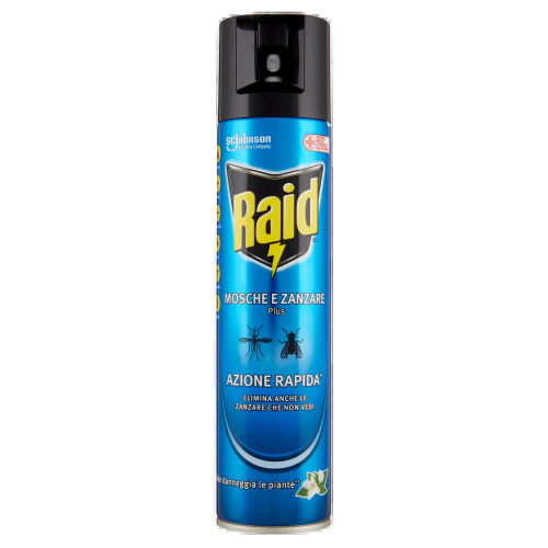 Raid Mosche & Zanzare Spray New 400ml