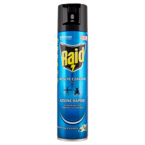 Raid Mosche & Zanzare Spray New 400ml