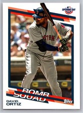 2022 Topps Opening Day #BS-22 David Ortiz Bomb Squad Boston Red Sox