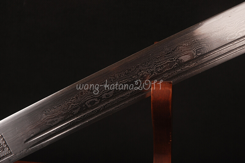105CM Handmade Rosewood Chinese Sword Kangxi Emperor Dao Broadsword Folded Steel