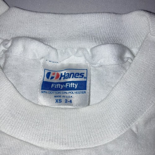 Vtg T Shirt New England Aquarium Boston Dolphin Orca Childs XS 2-4 Hanes 80s USA - Picture 3 of 7