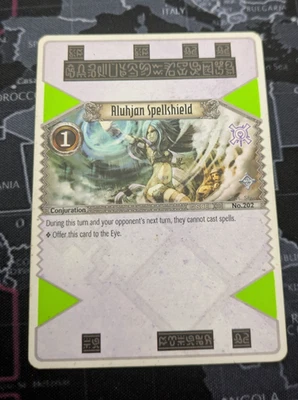 Eye of Judgment Sony PS3 Card: #202 Aluhjan Spellshield - Image 1 of 2